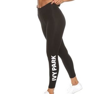 Ivy Park cropped logo leggings